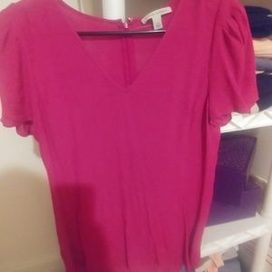 Banana Republic puff sleeve blouse